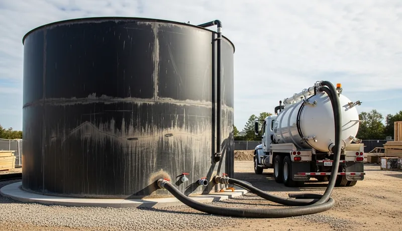 Septic Pumping Holding Tanks The Woodlands TX